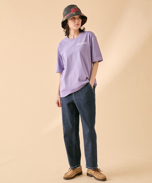 AIGLE（エーグル）の「吸水速乾 クールマックス テーパードデニムパンツ（デニムパンツ・メンズ・ダークネイビー・38/40/42）」の8枚目の写真