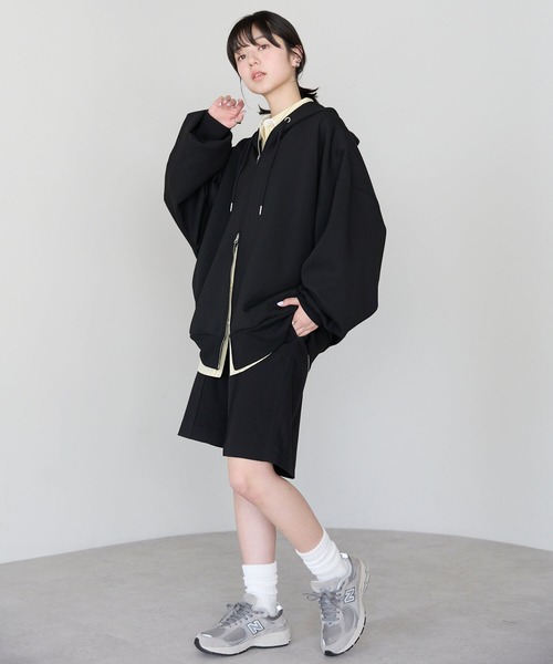 23区 新作タグ付き✨ HOLIDAY｜クロスプラス公式通販サイト SOUK LE ダンボールジップパーカー ダンボール生地パーカー ジャケット・アウター