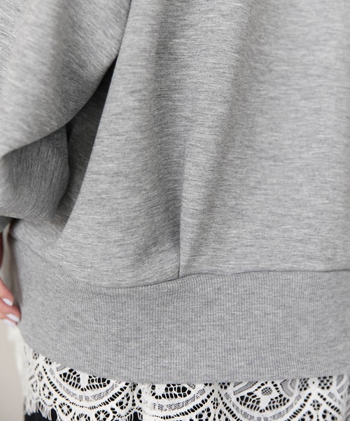 pocket（ポケット）の「ダンボールWジップパーカー（パーカー・レディース・オフホワイト/グレー/ブラック・FREE）」の16枚目の写真