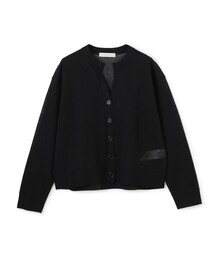 UNFILO（アンフィーロ）の「シアーフォルムニット キーネックカーディガン（カーディガン/ボレロ）」