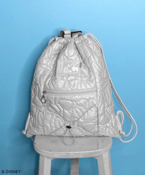 Disney（ディズニー）の「ディズニー/キルティングナップサック（バックパック/リュック・レディース・ブラック/シルバー・FREE）」の21枚目の写真