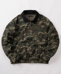 make a ray!（メイク ア レイ！）の「【88】襟コーデュロイ ヴィンテージライク ダックブルゾン（ブルゾン）」