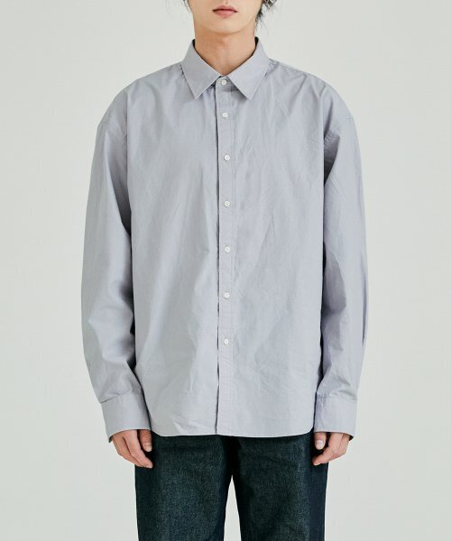 UNION BLUE(ユニオンブルー)の「LAUNDRY SHIRT (LAVENDER GRAY)(シャツ/ブラウス・メンズ・その他・LARGE/MEDIUM/SMALL/X-LARGE/XX-LARGE)」の1枚目の写真