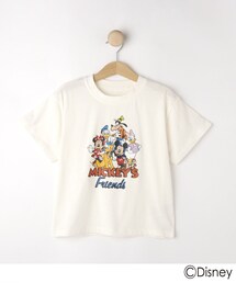 Disney（ディズニー）の「【Disney】ミッキー＆フレンズプリントTシャツ（Tシャツ/カットソー）」
