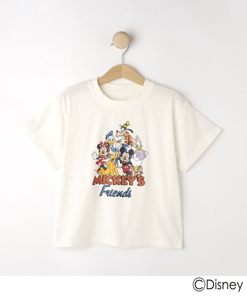 セール】【Disney】ミッキー＆フレンズプリントTシャツ（Tシャツ