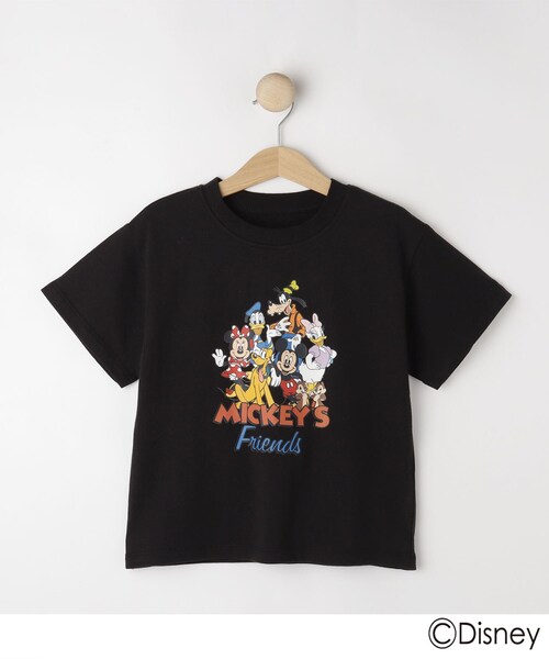 Disney】ミッキー＆フレンズプリントTシャツ（Tシャツ/カットソー