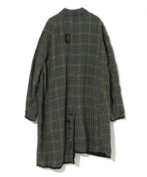 UNDERCOVER（アンダーカバー）の「【UNDERCOVER】UC1F4302　チェックシャツコート（ダウンジャケット/コート・メンズ・グリーン・3）」の9枚目の写真