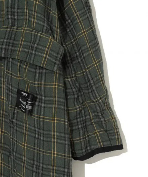 UNDERCOVER（アンダーカバー）の「【UNDERCOVER】UC1F4302　チェックシャツコート（ダウンジャケット/コート・メンズ・グリーン・3）」の11枚目の写真