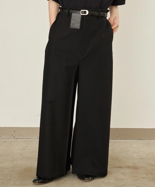 I'm here:(アイムヒアー)の「【i'm here :】" TUBE " PANTS(スラックス・メンズ・ネイビー/ブラック/ブラウン・L/M)」の2枚目の写真