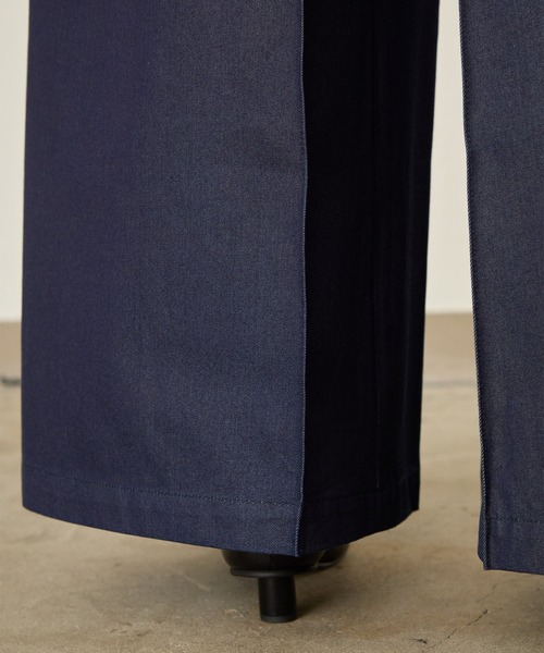 I'm here:(アイムヒアー)の「【i'm here :】" TUBE " PANTS(スラックス・メンズ・ネイビー/ブラック/ブラウン・L/M)」の14枚目の写真
