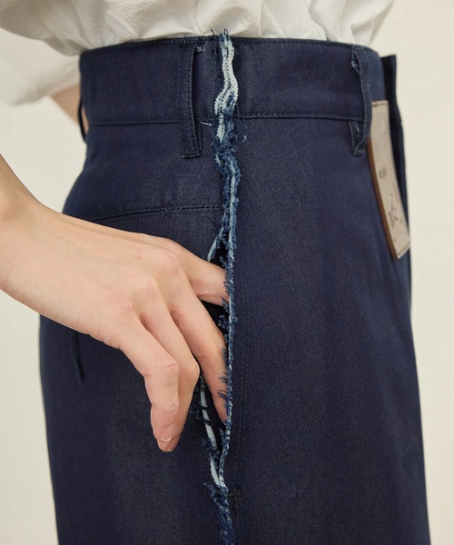 I'm here:(アイムヒアー)の「【i'm here :】" TUBE " PANTS(スラックス・メンズ・ネイビー/ブラック/ブラウン・L/M)」の17枚目の写真
