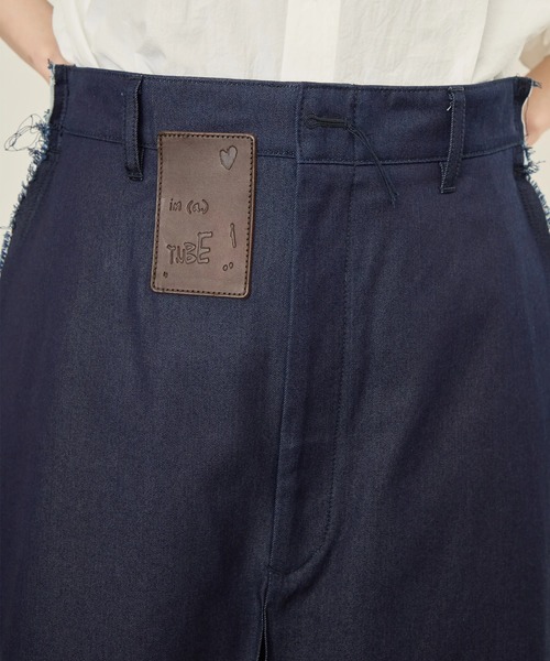 I'm here:(アイムヒアー)の「【i'm here :】" TUBE " PANTS(スラックス・メンズ・ネイビー/ブラック/ブラウン・L/M)」の18枚目の写真