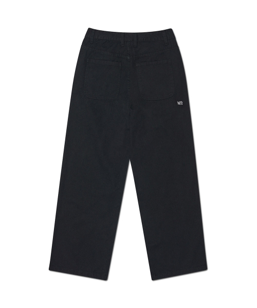 NOMANUAL(NOMANUAL)の「ROOMY LOOSE COTTON PANTS - BLACK(その他パンツ・レディース・その他・SMALL/MEDIUM/LARGE/X-LARGE)」の2枚目の写真