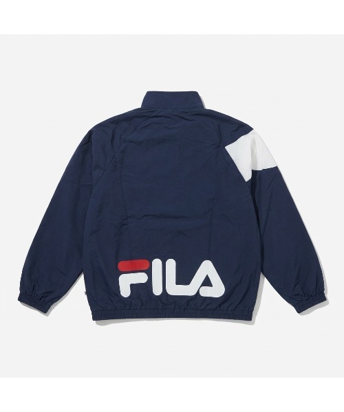 FILA(フィラ)の「TRACK JACKET(ナイロンジャケット・メンズ・ネイビー/アイボリー/ライトグレー・XL/L/M/S)」の6枚目の写真