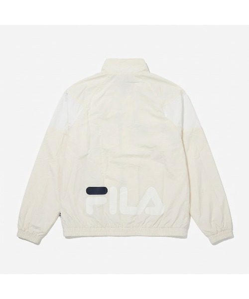 FILA(フィラ)の「TRACK JACKET(ナイロンジャケット・メンズ・ネイビー/アイボリー/ライトグレー・XL/L/M/S)」の4枚目の写真