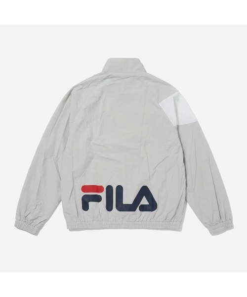 FILA(フィラ)の「TRACK JACKET(ナイロンジャケット・メンズ・ネイビー/アイボリー/ライトグレー・XL/L/M/S)」の5枚目の写真