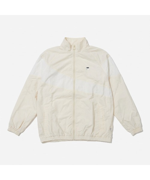 FILA(フィラ)の「TRACK JACKET(ナイロンジャケット・メンズ・ネイビー/アイボリー/ライトグレー・XL/L/M/S)」の12枚目の写真