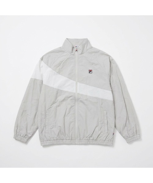 FILA(フィラ)の「TRACK JACKET(ナイロンジャケット・メンズ・ネイビー/アイボリー/ライトグレー・XL/L/M/S)」の9枚目の写真