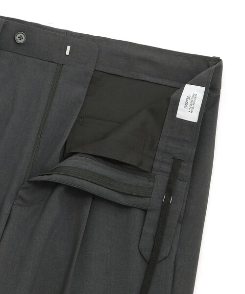 MACKINTOSH PHILOSOPHY(マッキントッシュ フィロソフィー)の「トロッター トラウザーズ #001(ナンバーワン)エクストラファイントロピカル(その他パンツ・メンズ・ブラック/チャコールグレー・40/38)」の9枚目の写真