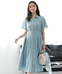 スムージーポリエステル ワンピース