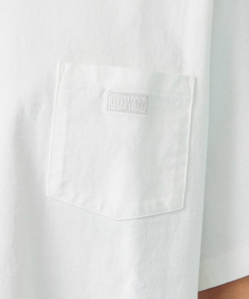 EDWIN(エドウィン)の「EDWIN エドウィン ヘビーウェイトTシャツ 半袖(Tシャツ/カットソー・メンズ・ブラック/ホワイト/ネイビー/ブルー・X-LARGE/MEDIUM/LARGE)」の17枚目の写真
