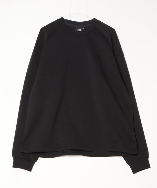 THE NORTH FACE(ザノースフェイス)の「ザ ノース フェイス THE NORTH FACE L/S DotKnit Crew ロングスリーブドットニットクルー(スウェット・メンズ・ブラック/ブラウン・S/M/XL/SS/L)」の2枚目の写真