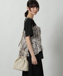 LAKOLE | 2WAYクチギャザーミニショルダーバッグ / 660845(ショルダーバッグ)