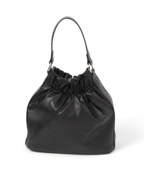 LAKOLE（ラコレ）の「2WAYクチギャザーミニショルダーバッグ / 660845（ショルダーバッグ・レディース・ライトグレー/オフホワイト/ブラック・FREE）」の8枚目の写真