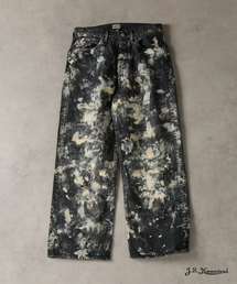 JOURNAL STANDARD J.S HOMESTEAD | J.S.Homestead / ブラッシュ ペイント 5ポケット ワイド デニム(デニムパンツ)