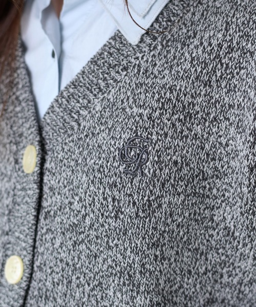 apres jour clair(アプレジュールクレア)の「【apres jour clair】刺繍デザインニットベスト(ニット/セーター・レディース・グリーン/アイボリー/チャコールグレー・フリー/X-LARGE)」の9枚目の写真