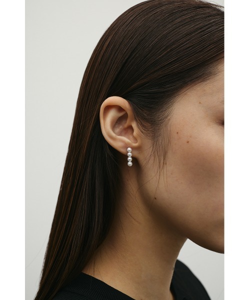 STYLEMIXER（スタイルミキサー）の「イミテーションパールピアス（ピアス（両耳用）・レディース・シルバー/ゴールド・FREE）」の3枚目の写真