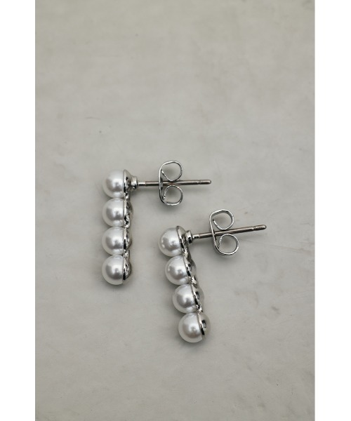 STYLEMIXER（スタイルミキサー）の「イミテーションパールピアス（ピアス（両耳用）・レディース・シルバー/ゴールド・FREE）」の7枚目の写真