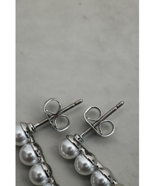 STYLEMIXER（スタイルミキサー）の「イミテーションパールピアス（ピアス（両耳用）・レディース・シルバー/ゴールド・FREE）」の8枚目の写真