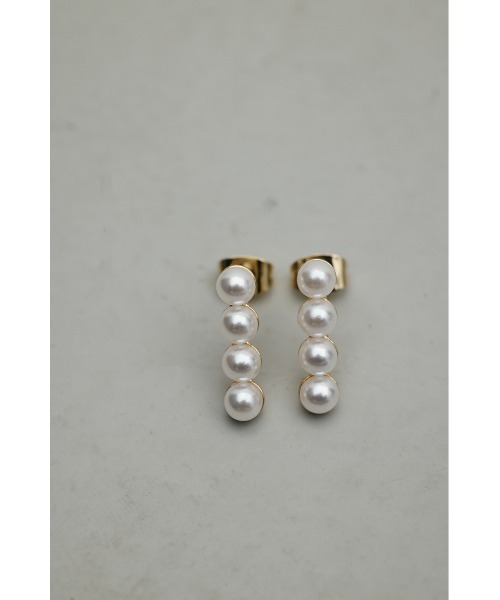 STYLEMIXER（スタイルミキサー）の「イミテーションパールピアス（ピアス（両耳用）・レディース・シルバー/ゴールド・FREE）」の9枚目の写真