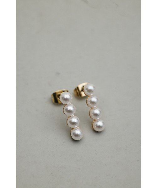 STYLEMIXER（スタイルミキサー）の「イミテーションパールピアス（ピアス（両耳用）・レディース・シルバー/ゴールド・FREE）」の10枚目の写真
