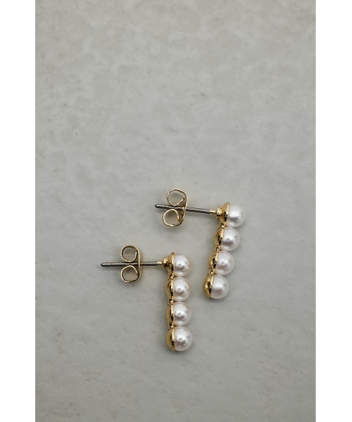 STYLEMIXER（スタイルミキサー）の「イミテーションパールピアス（ピアス（両耳用）・レディース・シルバー/ゴールド・FREE）」の11枚目の写真