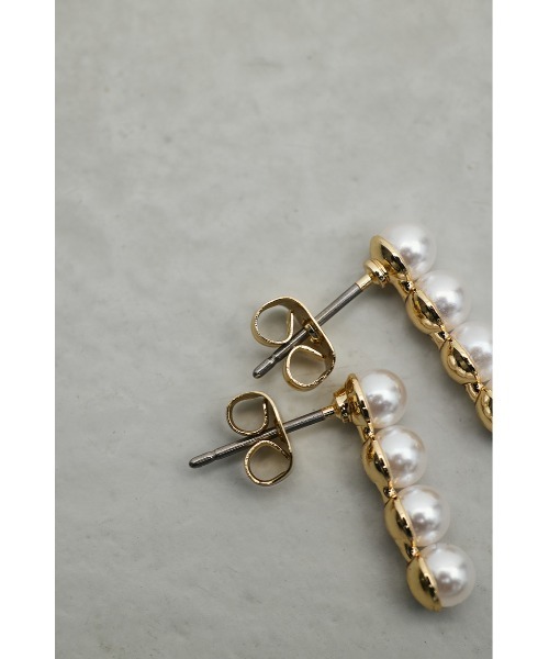 STYLEMIXER（スタイルミキサー）の「イミテーションパールピアス（ピアス（両耳用）・レディース・シルバー/ゴールド・FREE）」の13枚目の写真