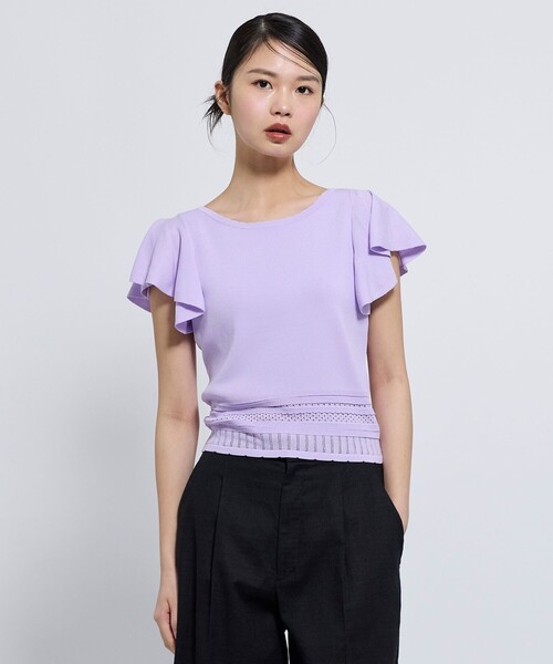 TOCCA（トッカ）の「PIXIE MAGIC ニットトップス（ニット/セーター・レディース・ライラック系/アイボリー系/スカイブルー系・SMALL/MEDIUM）」の7枚目の写真