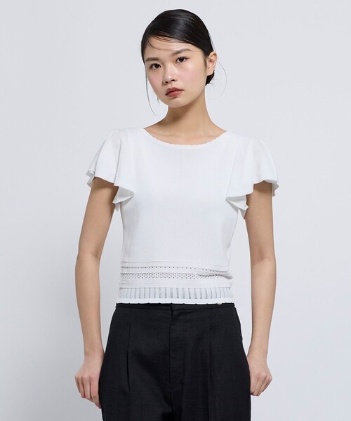 TOCCA（トッカ）の「PIXIE MAGIC ニットトップス（ニット/セーター・レディース・ライラック系/アイボリー系/スカイブルー系・SMALL/MEDIUM）」の8枚目の写真