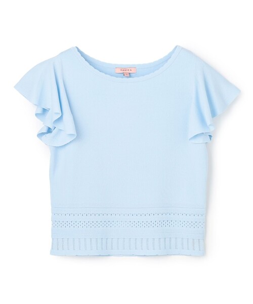 TOCCA（トッカ）の「PIXIE MAGIC ニットトップス（ニット/セーター・レディース・ライラック系/アイボリー系/スカイブルー系・SMALL/MEDIUM）」の19枚目の写真