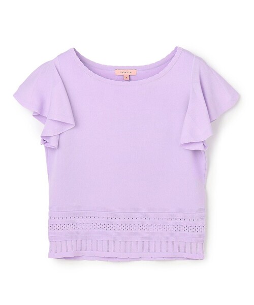 TOCCA（トッカ）の「PIXIE MAGIC ニットトップス（ニット/セーター・レディース・ライラック系/アイボリー系/スカイブルー系・SMALL/MEDIUM）」の20枚目の写真