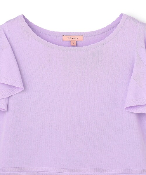 TOCCA（トッカ）の「PIXIE MAGIC ニットトップス（ニット/セーター・レディース・ライラック系/アイボリー系/スカイブルー系・SMALL/MEDIUM）」の22枚目の写真