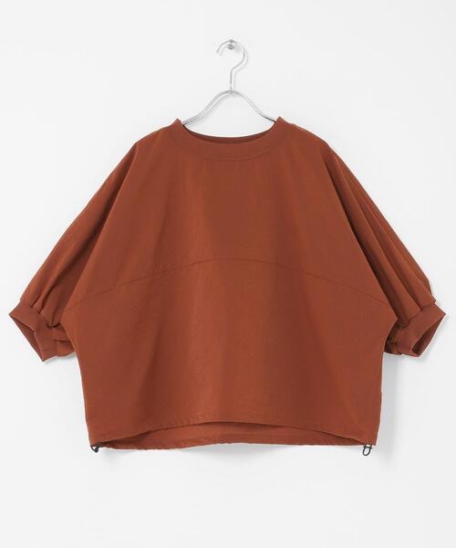EKAL（エカル）の「『吸水速乾/通気性/軽量』DOT AIR SHORT-SLEEVE PULLOVER（Tシャツ/カットソー・レディース・ブラック/チャコールグレー/オレンジ系その他/ブラウン・ONE）」の12枚目の写真