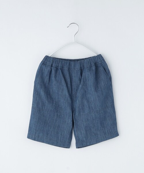 THE SHOP TK （ザ ショップ ティーケー ）の「デニム ショートパンツ（デニムパンツ・キッズ・ライトブルー/ネイビー・11/12/13/14/15 /16）」の6枚目の写真