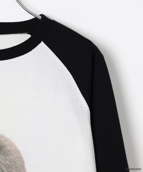 Heather(ヘザー)の「【モンチッチ×Heather】ラグランTEE 659563(Tシャツ/カットソー・レディース・レッド/ブラック・FREE)」の15枚目の写真