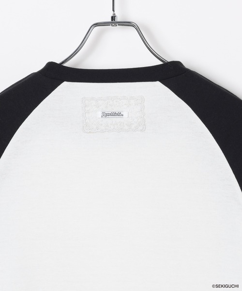 Heather(ヘザー)の「【モンチッチ×Heather】ラグランTEE 659563(Tシャツ/カットソー・レディース・レッド/ブラック・FREE)」の21枚目の写真