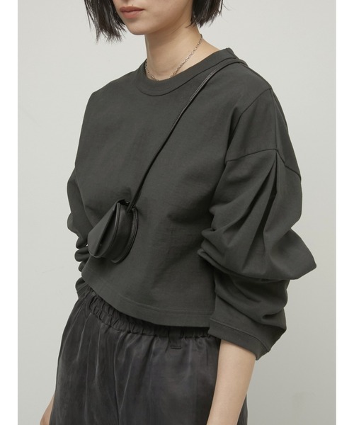 LA PEAU DE GEM(ラポドゥジェム)の「【LA PEAU DE GEM】The Capsule Keeper/カプセルキーパー(ショルダーバッグ・レディース・ブラック・FREE)」の5枚目の写真