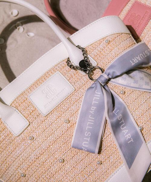 JILL by JILL STUART(ジルバイジルスチュアート)の「スカーフチャーム(キーホルダー・レディース・ネイビー/グレー/ピンク・FREE)」の5枚目の写真