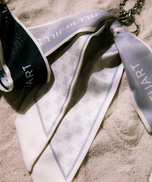 JILL by JILL STUART(ジルバイジルスチュアート)の「スカーフチャーム(キーホルダー・レディース・ネイビー/グレー/ピンク・FREE)」の13枚目の写真