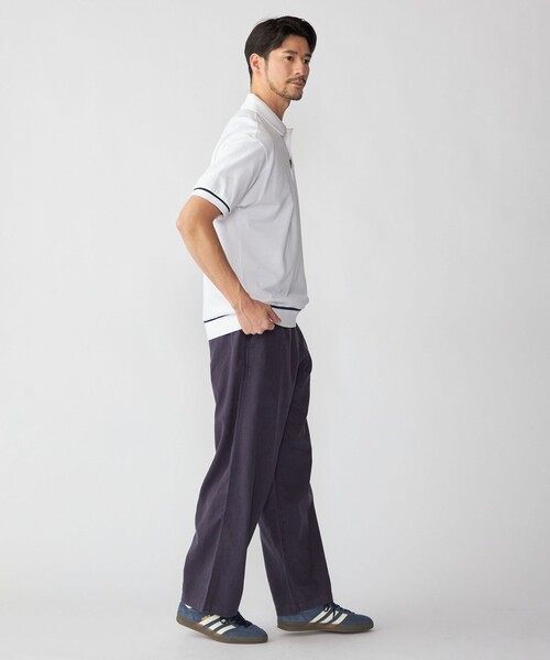 LACOSTE(ラコステ)の「【SHIPS別注】LACOSTE: シャンティイー トリム ポロシャツ(ポロシャツ・メンズ・ネイビー/ライトグリーン/ホワイト・3/2/6/5/4)」の6枚目の写真